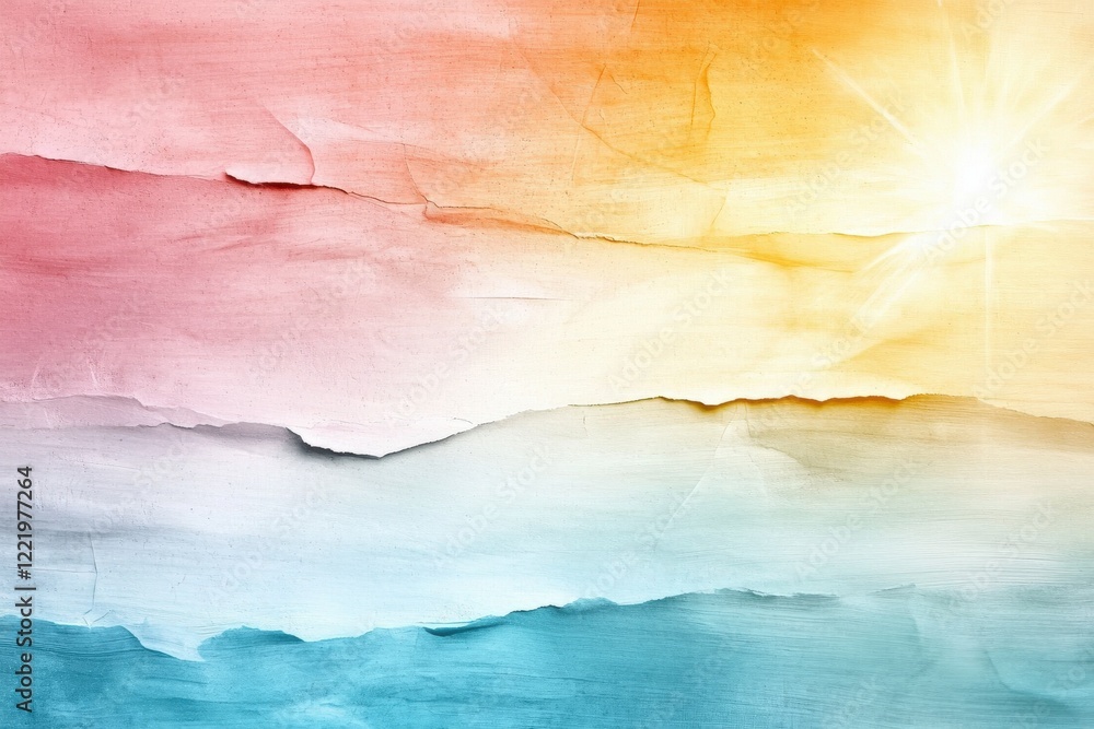 Poster abstract colorful background with soft textures for creative design and artistic projects