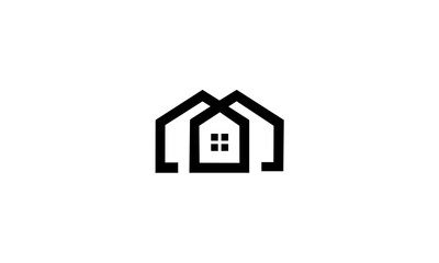real estate house logo