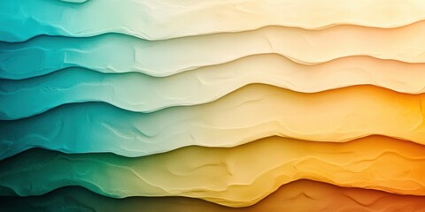 Colorful gradient abstract sand dunes with layered textures and soft lighting