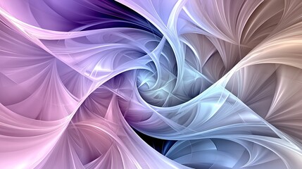 Fototapeta premium Abstract swirling pastel design, background texture, website banner
