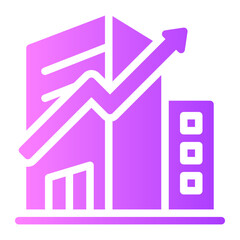 growth gradient icon