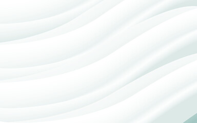 Soft Blue Wave Design with Smooth Satin Texture and Gentle Curves