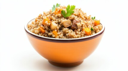 Warm Quinoa Bowl with Roasted Vegetables