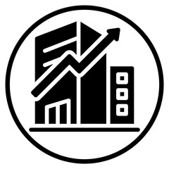 growth glyph icon