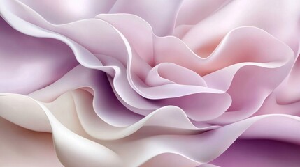 Pastel fabric waves, abstract texture, soft background, design element