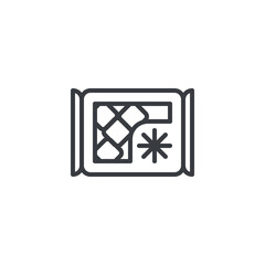 Cold Pack line icon
