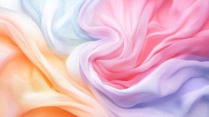 Obraz premium Abstract background with vibrant swirling pastel colors blending seamlessly