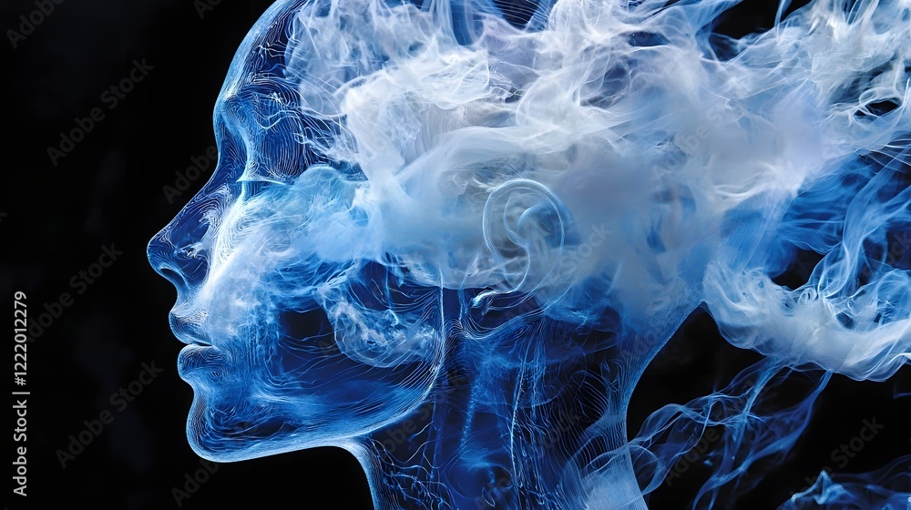 Poster captivating visualisation of ai powered ultrasound imaging revealing intricate internal structures a