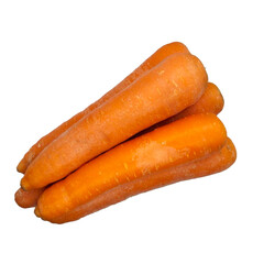 carrot isolated on white background