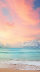 Obraz premium Beach sky outdoors horizon.