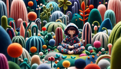 "Jardines de Fieltro: Aventuras de Ensueño"