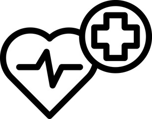 Obraz premium -_heart, beating, love, pulse, heartbeat, emotion, passion, alive