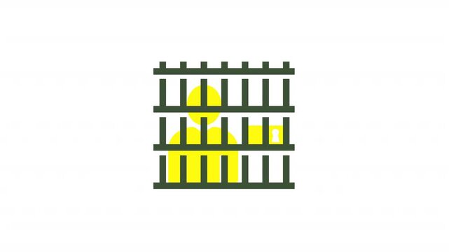 building with fence