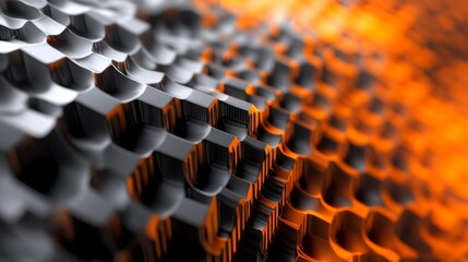 Modern digital abstract 3d background representing network abilities, technological processes, digital storage, and scientific innovation with copy space


