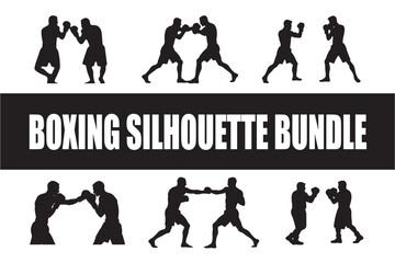 Boxing Silhouette Bundle