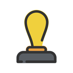 stamp icon design	
