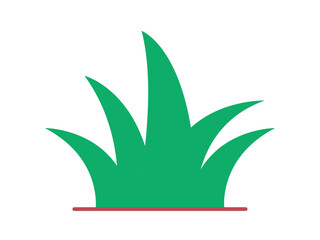 Grass icon. Farming & Gardening icon. Flat vector icons.