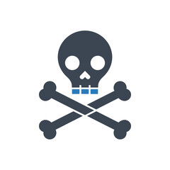 Skull Danger Icon