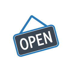 Open Sign Icon
