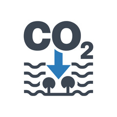 CO2 Reduction Climate Icon