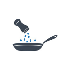 Cooking Seasoning Pan Icon
