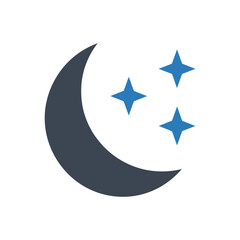 Fototapeta premium Moonlight Icon