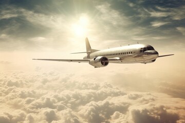 Obraz premium Plane airplane aircraft airliner.