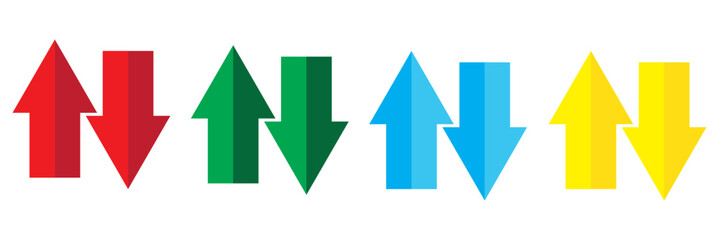 Arrow up and arrow down icon