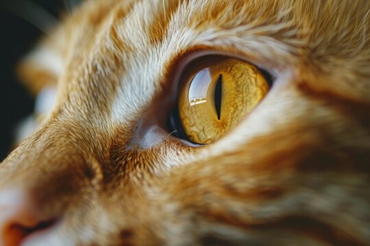 Honey cat eyes. Tom's yellow eyes.