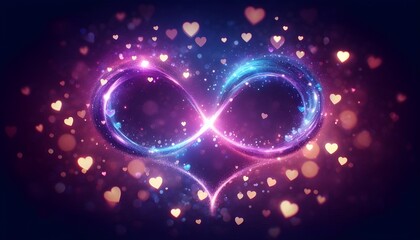glowing heart