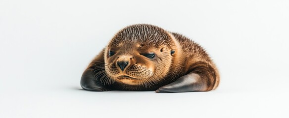 Obraz premium Cute Baby Seal