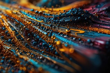 Obraz premium blue jeans texture