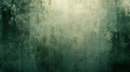 Fototapeta premium Grunge wallpaper with vintage newspaper print texture and faded ink smudges