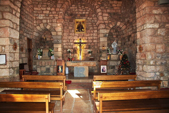 The monastery in Kadisha Valley, Lebanon