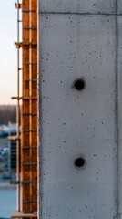 Concrete Wall Texture Background  Construction Detail  Modern Architecture