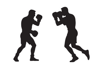 Boxing Silhouette Collection
