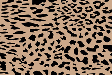 abstract cheetah skin light brown design background vector art