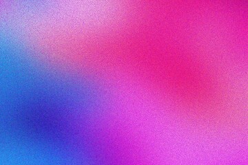 Colorful red and blue color gradient background. Bluer Grainy vibrant poster noise texture banner, cover header backdrop design