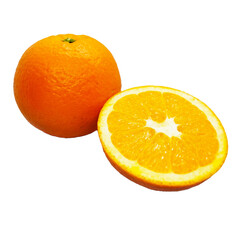 orange isolated on white