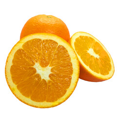 orange isolated on white