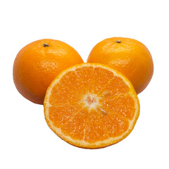 orange isolated on white