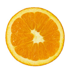 orange isolated on white