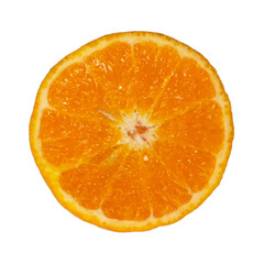 orange isolated on white