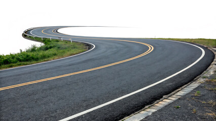 road in the countryside