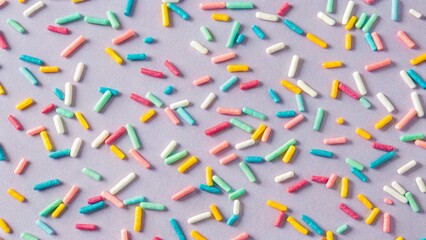 Vibrant Candy Sand Sprinkles Pattern