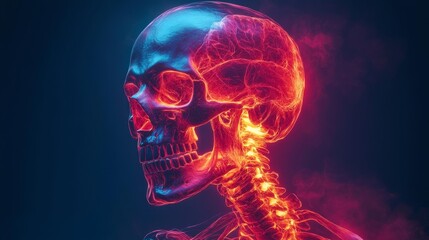 Elegant botanical watercolor with monstera leaves and golden details. Generative AI