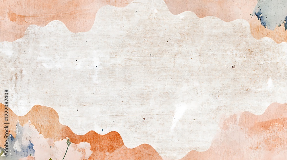 Poster torn paper background with a soft texture