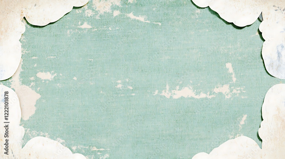 Poster torn paper background with a soft texture