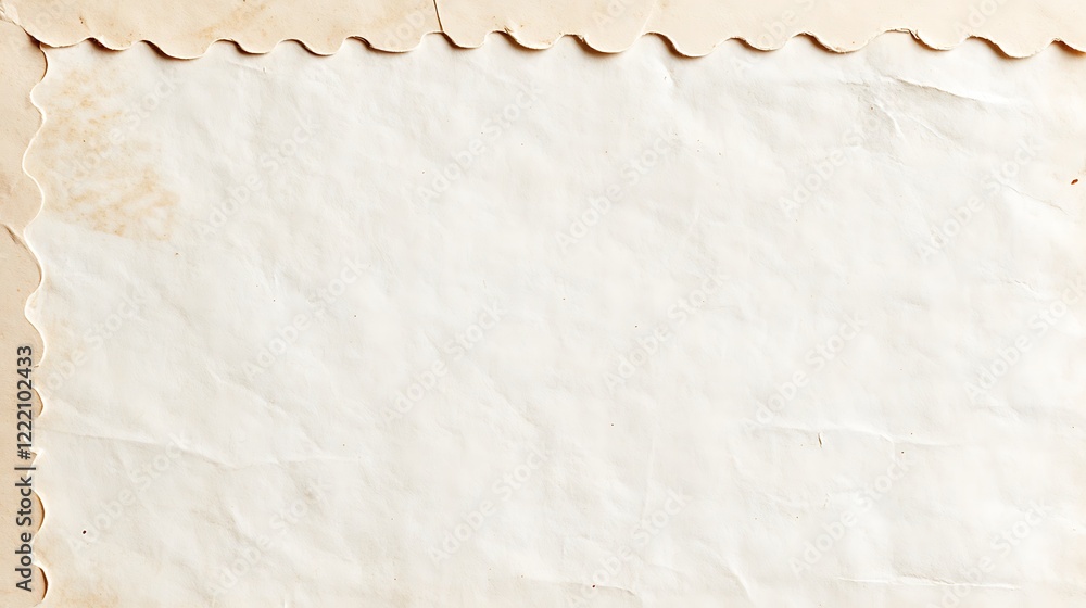Poster torn paper background with a soft texture