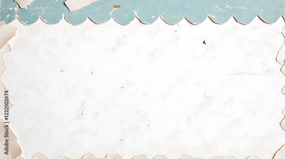 Poster torn paper background with a soft texture
